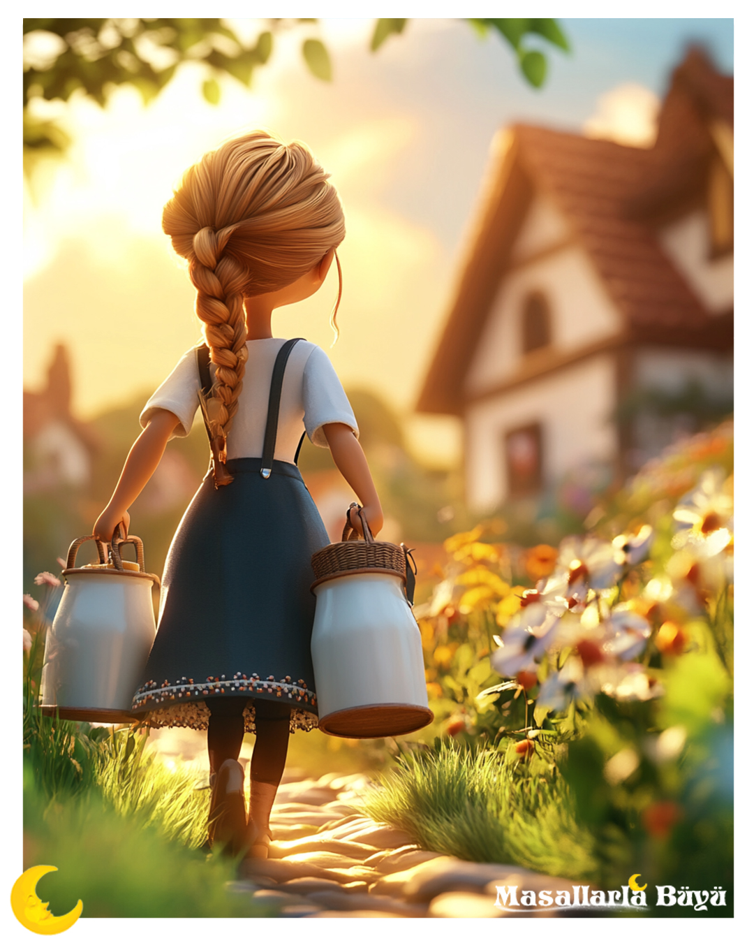 sütçünün kızı eğitici kısa masal
