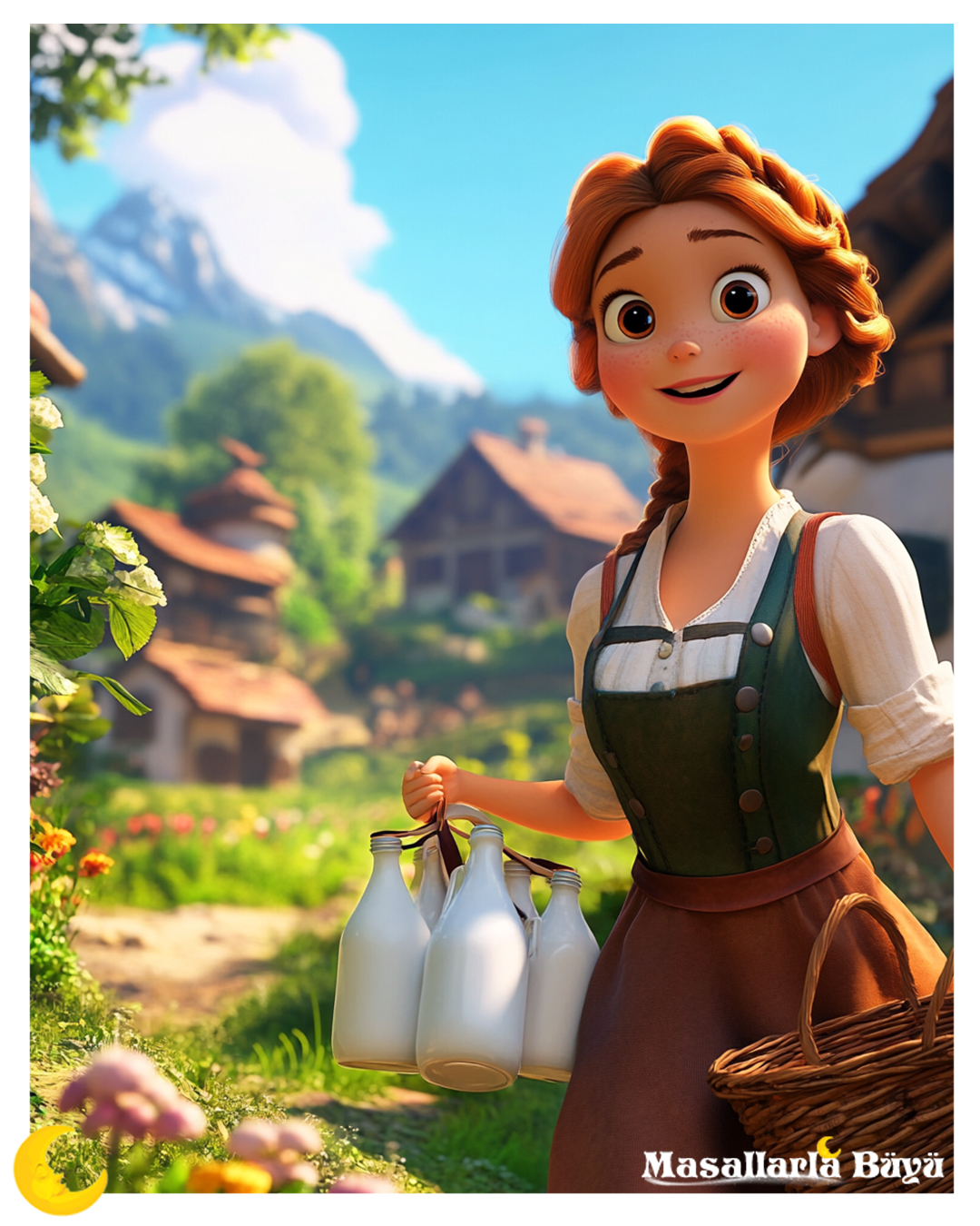 sütçünün kızı masal oku