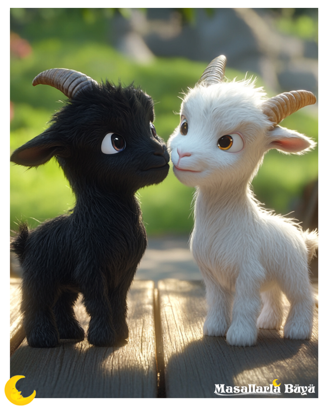 iki inatçı keçi masalı oku