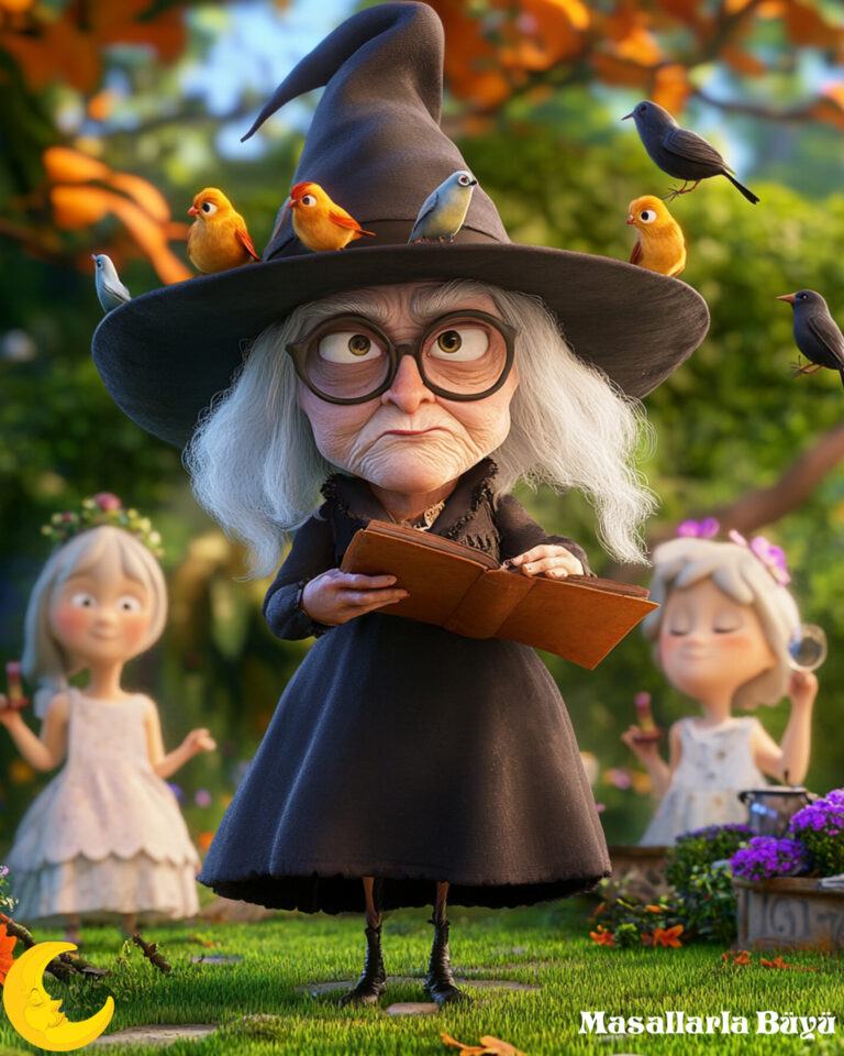 Kırmızı başlıklı kızın resimli masalı