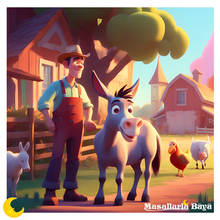 eşek ve fino köpeği masalı - resimli masal oku