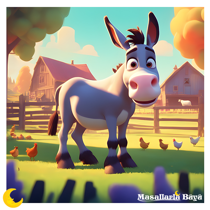 eşek ve fino köpeği masalı - resimli masallar oku - çocuk masalları