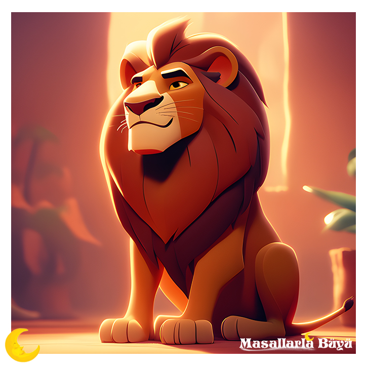 yaşlı aslanın öğüdü, aslanlı masallar, hayvanlı masal oku