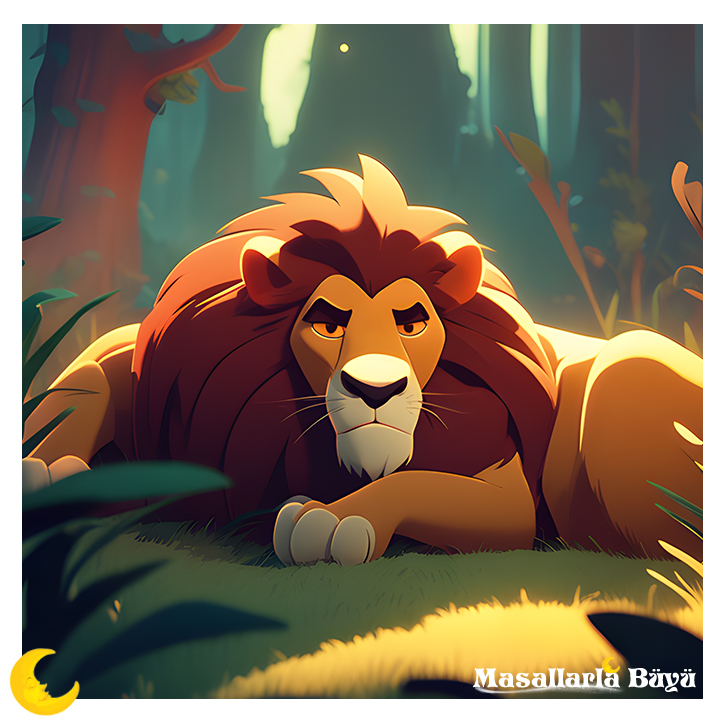 yaşlı aslanın öğüdü masal oku
