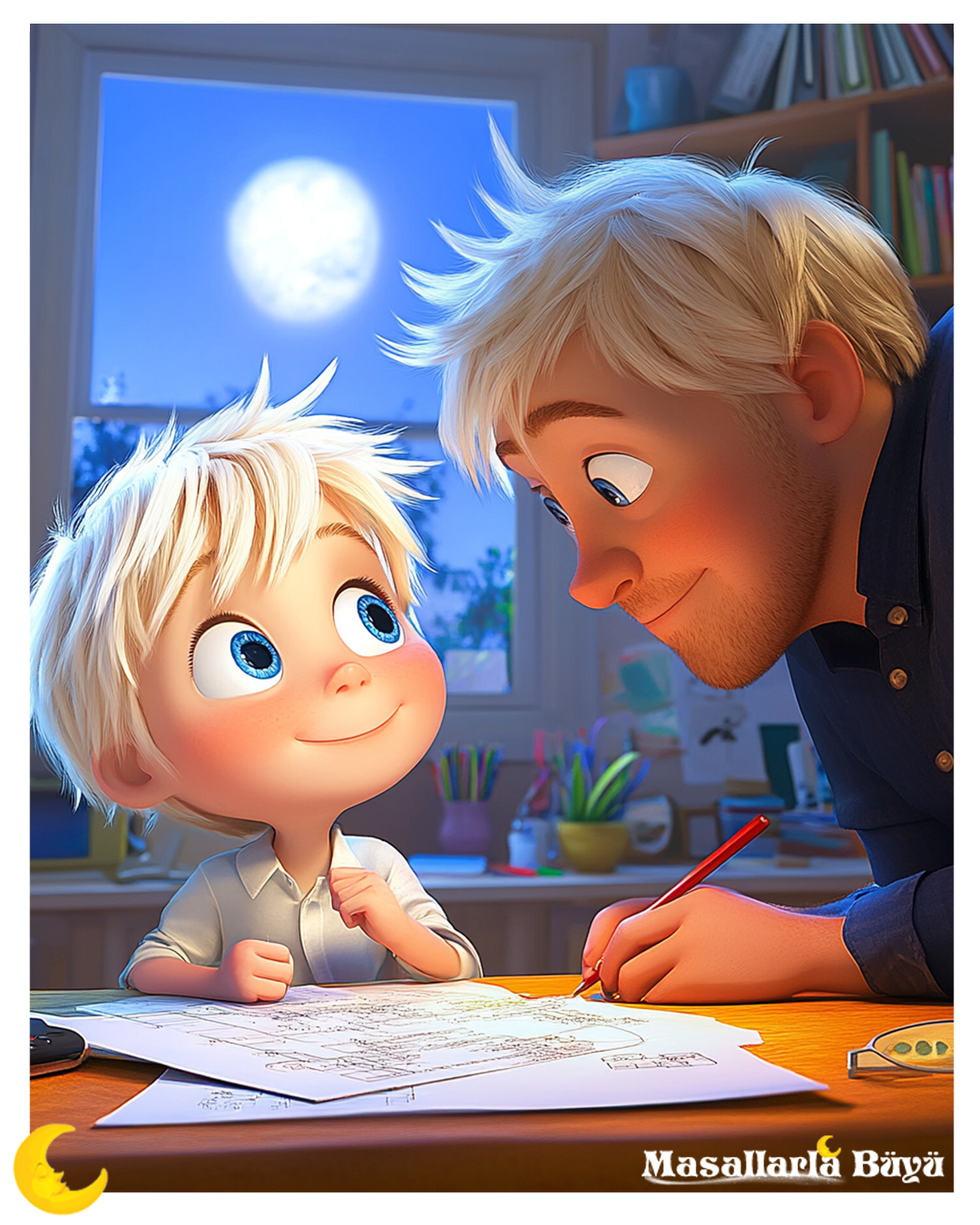 neil armstrong astronot masalı, uzun masallar