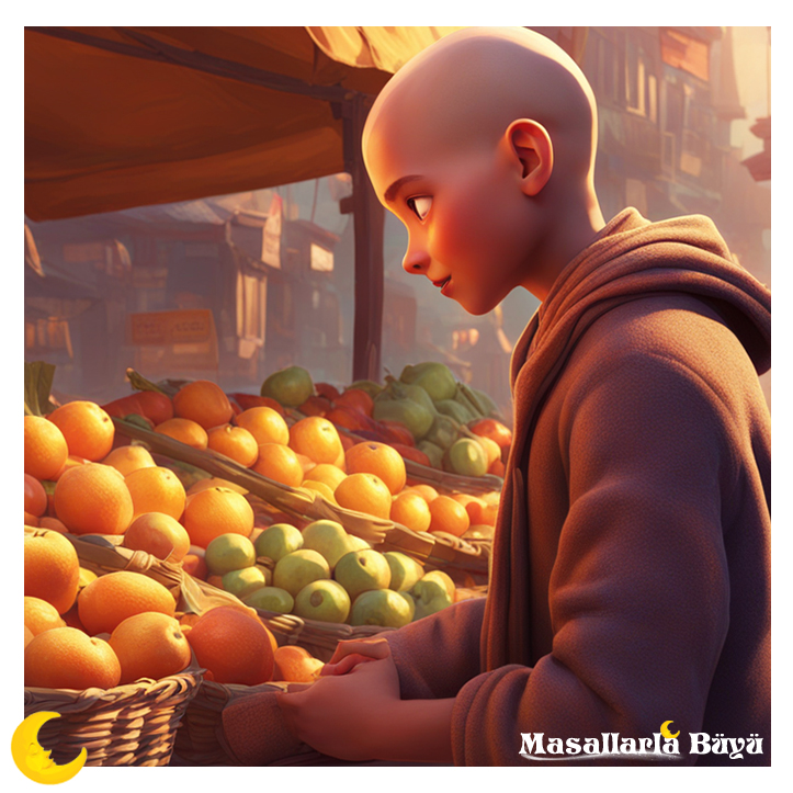 Keloğlan ve kıskanç pazarcı