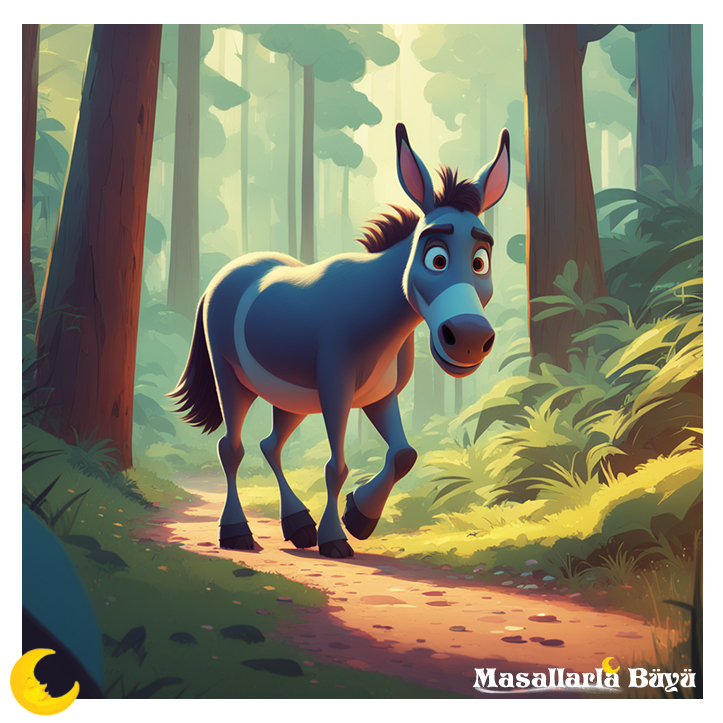 aslan tilki ve eşek masalı