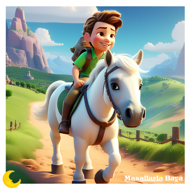 şanlı hans masalı oku, at