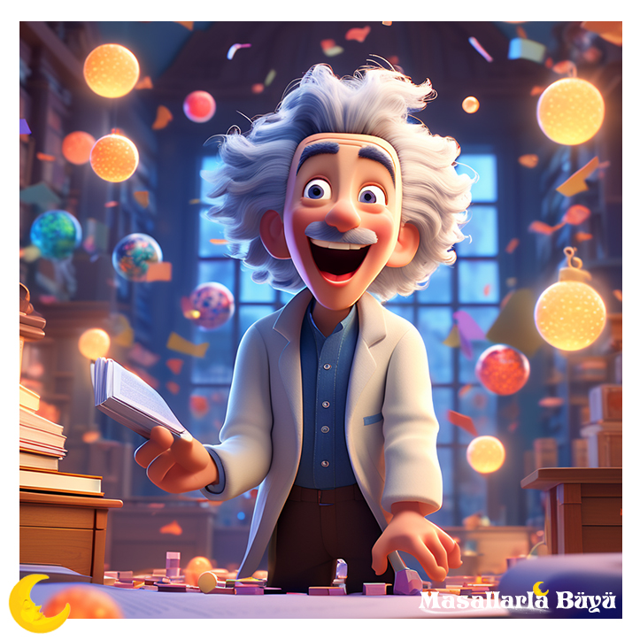 albert einstein masalı nobel ödülü çocuk