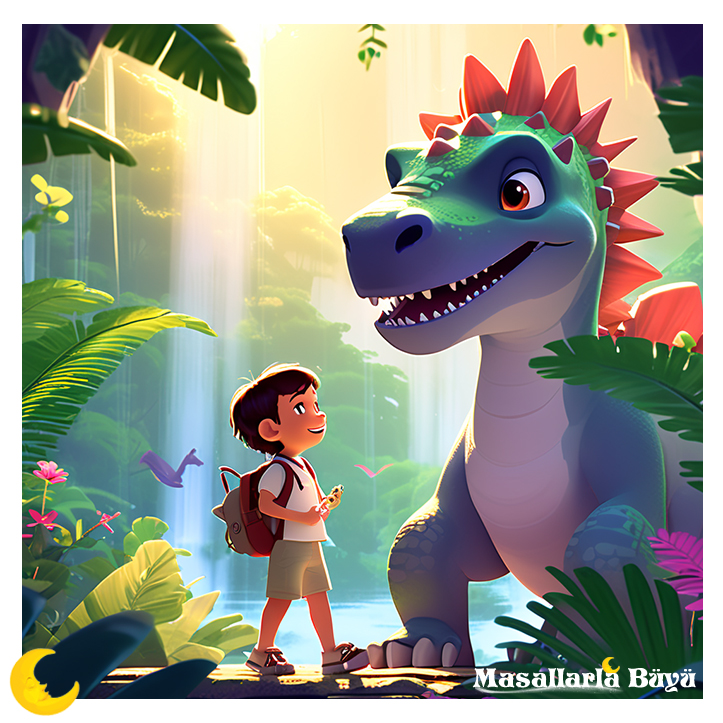 dinozor masalı-gizemli fosil, arkeoloji masalı