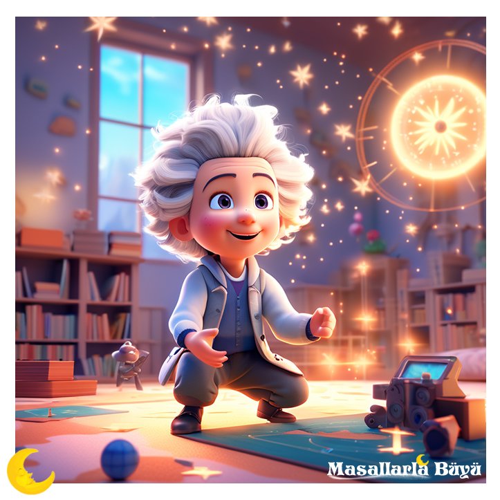 pusula, albert einstein masalı, çocuklara biyografi masalları, eğitici masallar