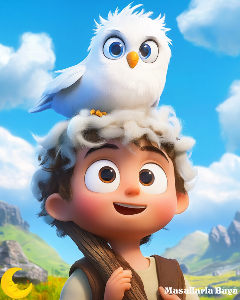 kral, çıplak kral masalı illustration