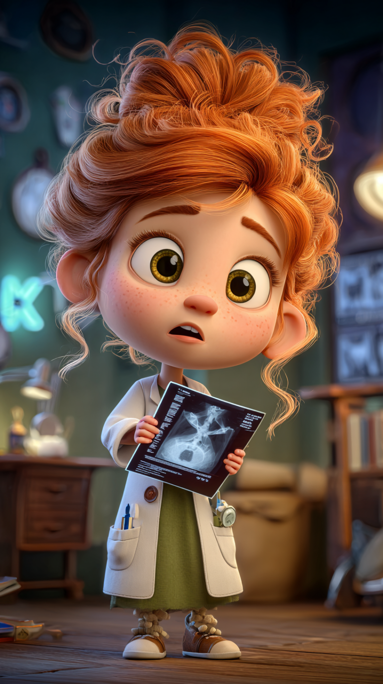 Marie Curie röntgen çalışması yaparken