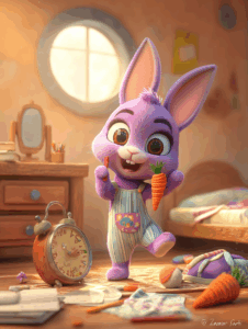 Mor Tavşan hazırlanıyor